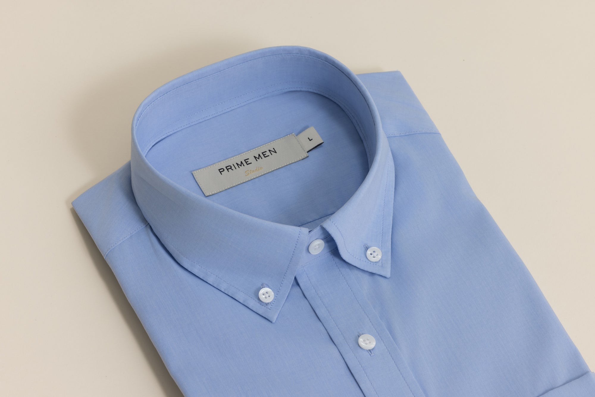 STRETCH POPLIN SHIRTS BLUE