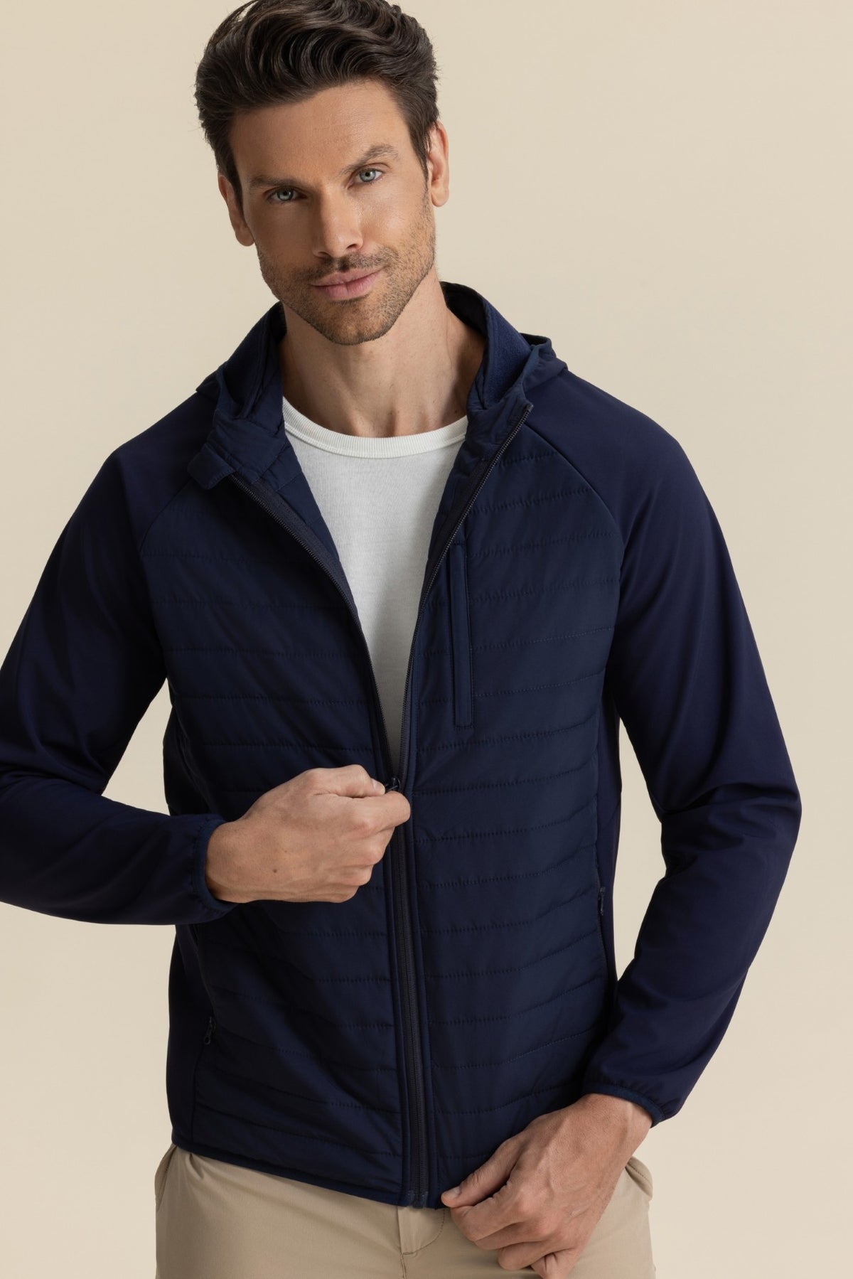 Shell Windbreakert TECH SHELL WINDBREAKER NAVY – PRIME MEN STUDIO